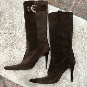 The Saddler | Brown Suede Boots